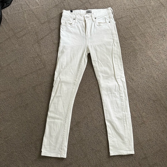 Citizens of Humanity White Jeans - Picture 1 of 6